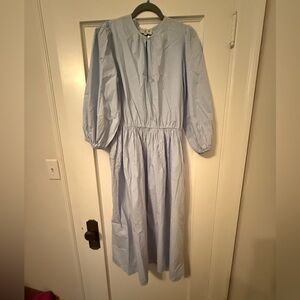 Mille - Blue Cotton Dress